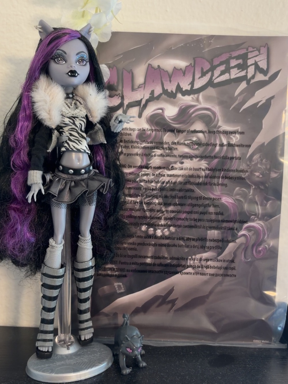 Monster High Reel Drama Clawdeen Compelte!!